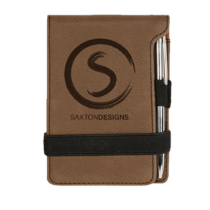 Faux Leather Mini Notepad